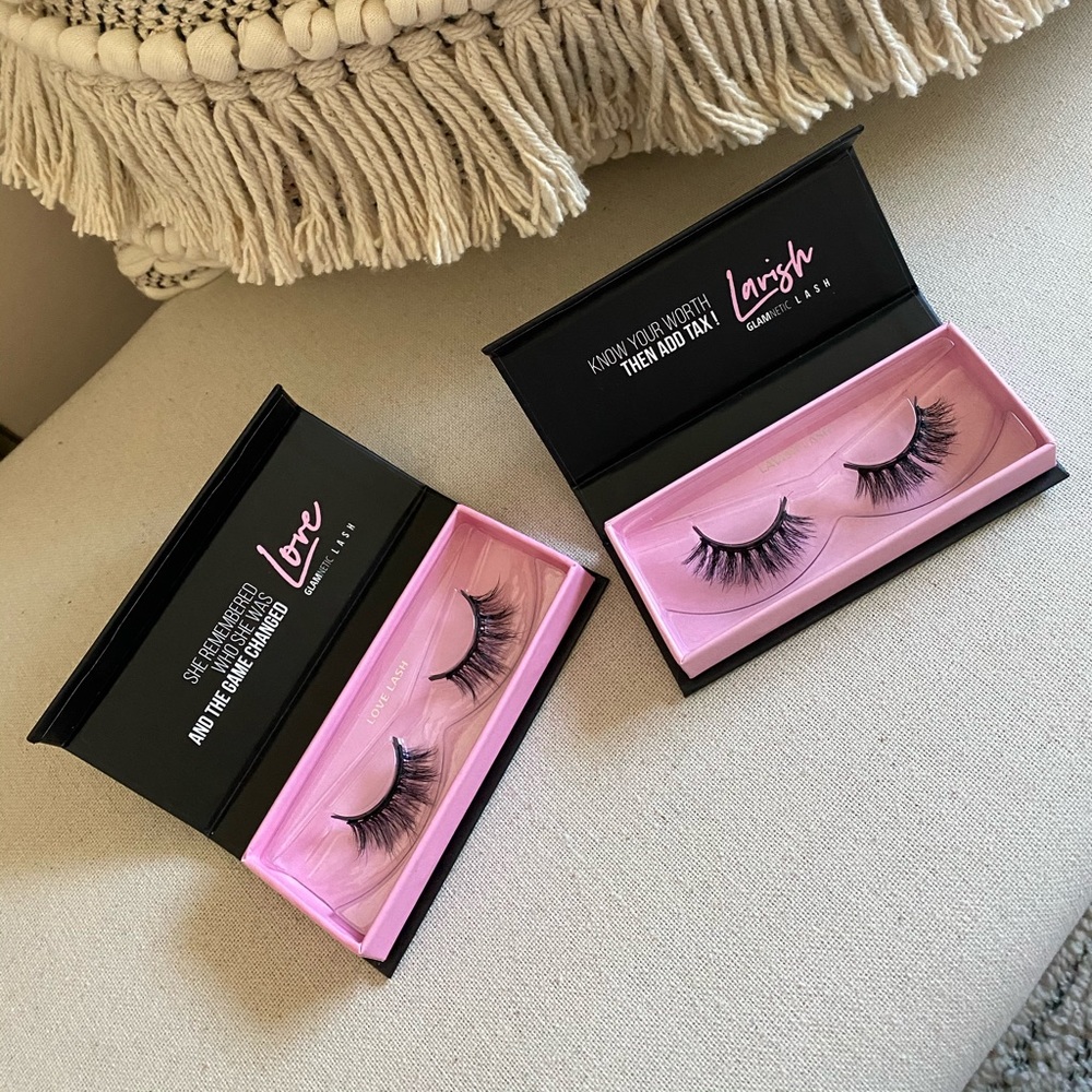 SOLD Glamnetic Magnetic Mink Love & Lavish Lashes